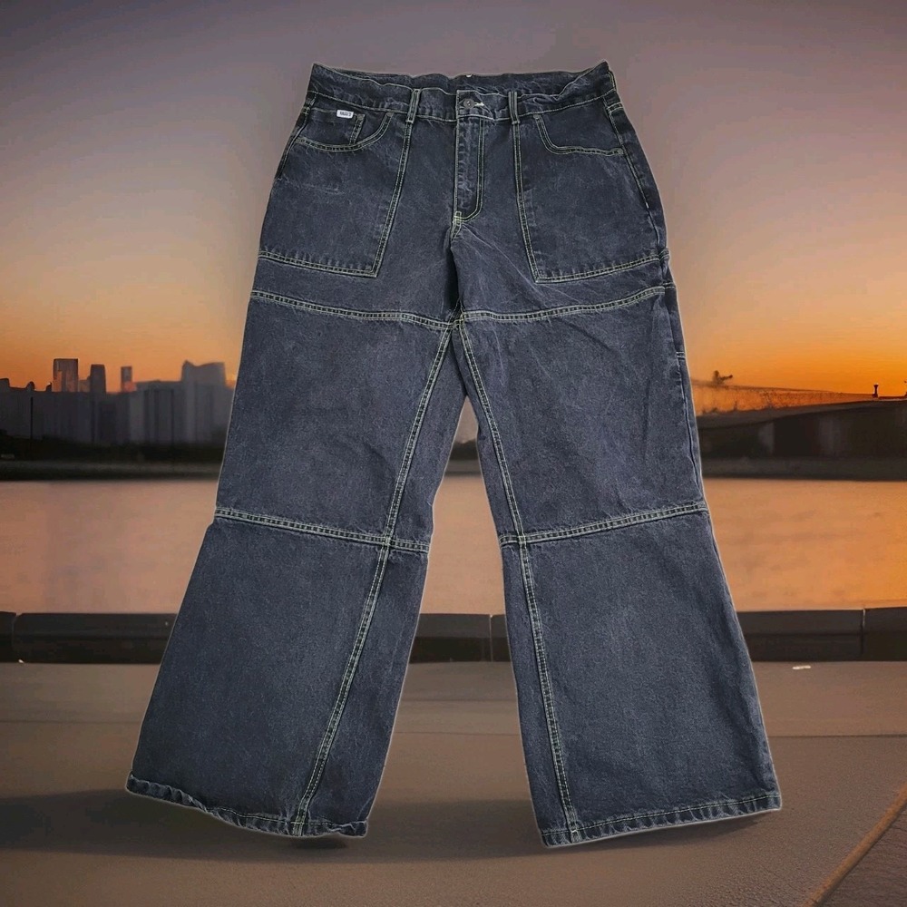 👖The Ragged Priest Jean Unisex 34 Lawless Relsease Carpenter Baggy Skate Street